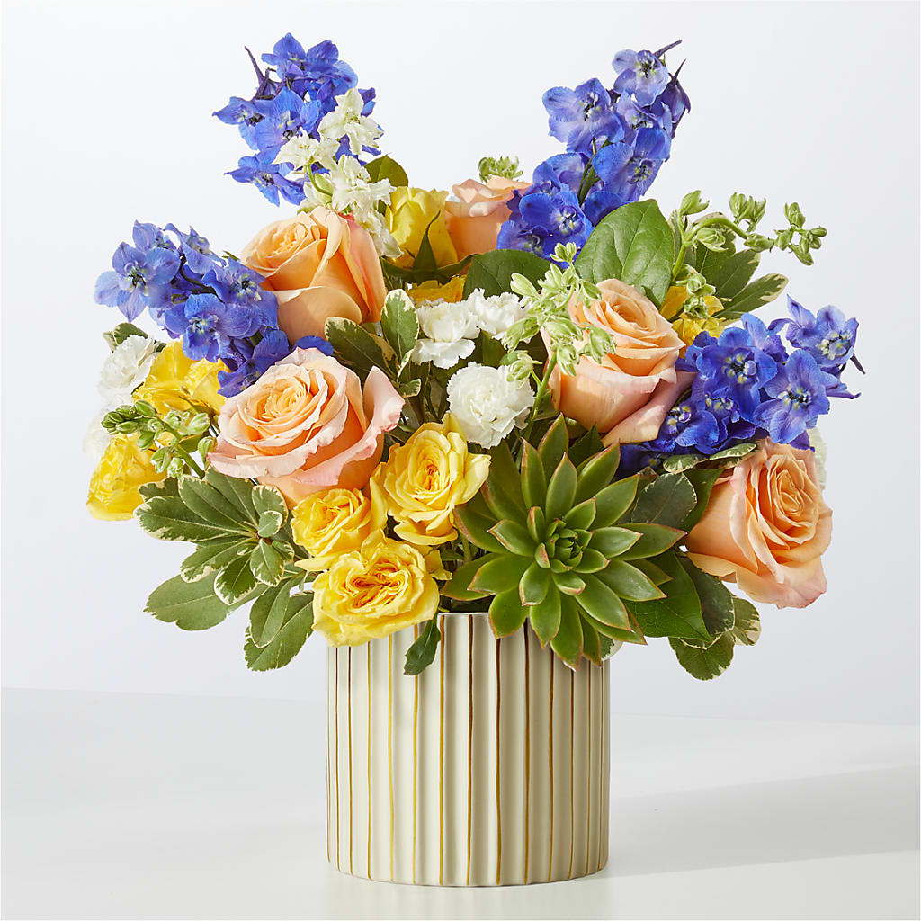 Cobalt Reverie Bouquet – MOLLY'S FLORIST, Mullins SC