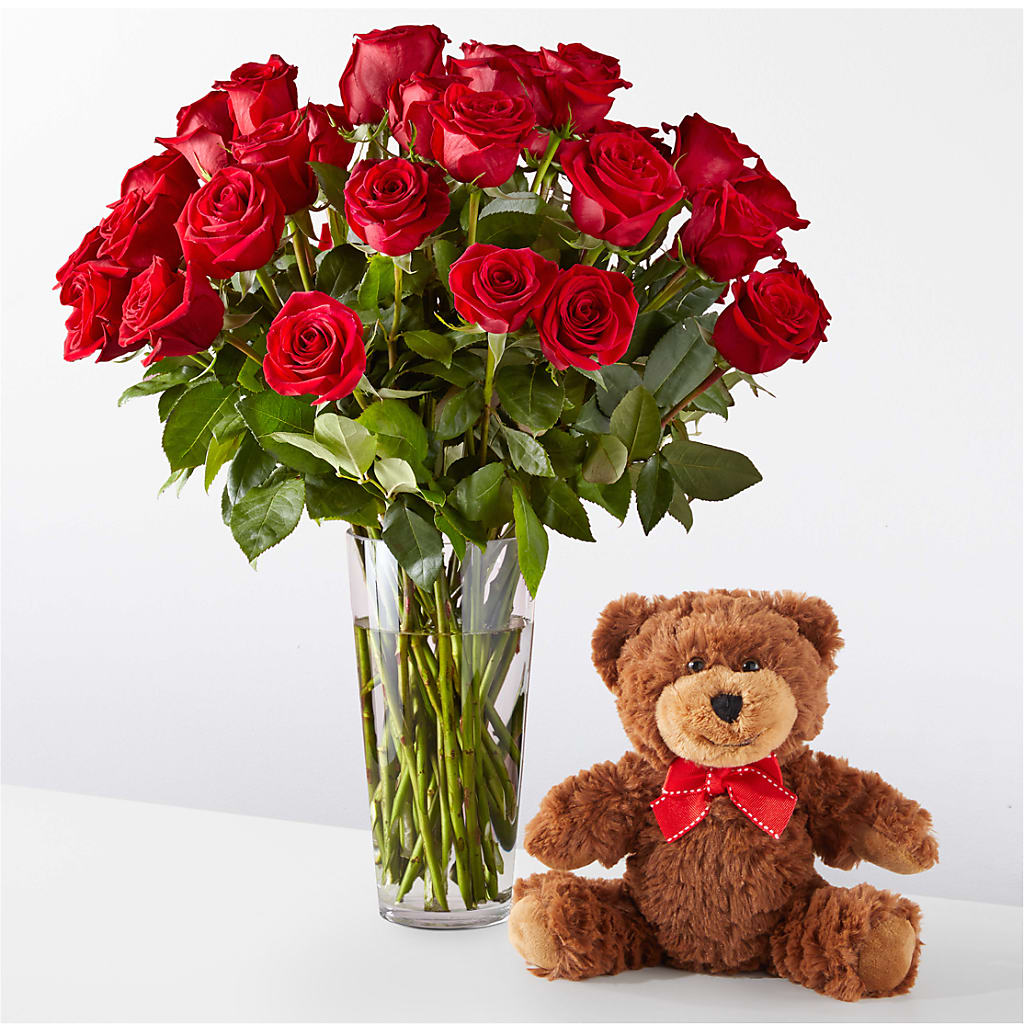 Romantic Long Stem Red Rose Bouquet Bundles – MOLLY'S FLORIST, Mullins SC