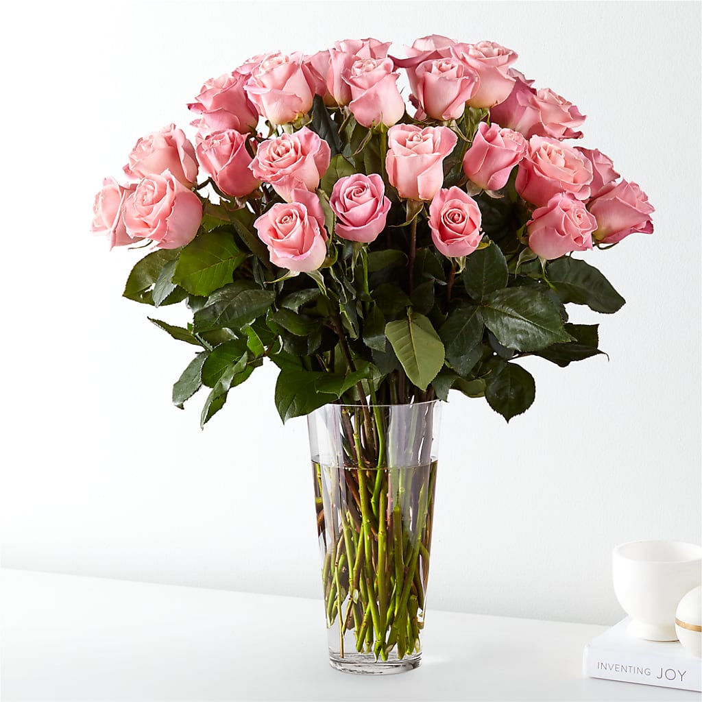 Long Stem Pink Rose Bouquet – MOLLY'S FLORIST, Mullins SC