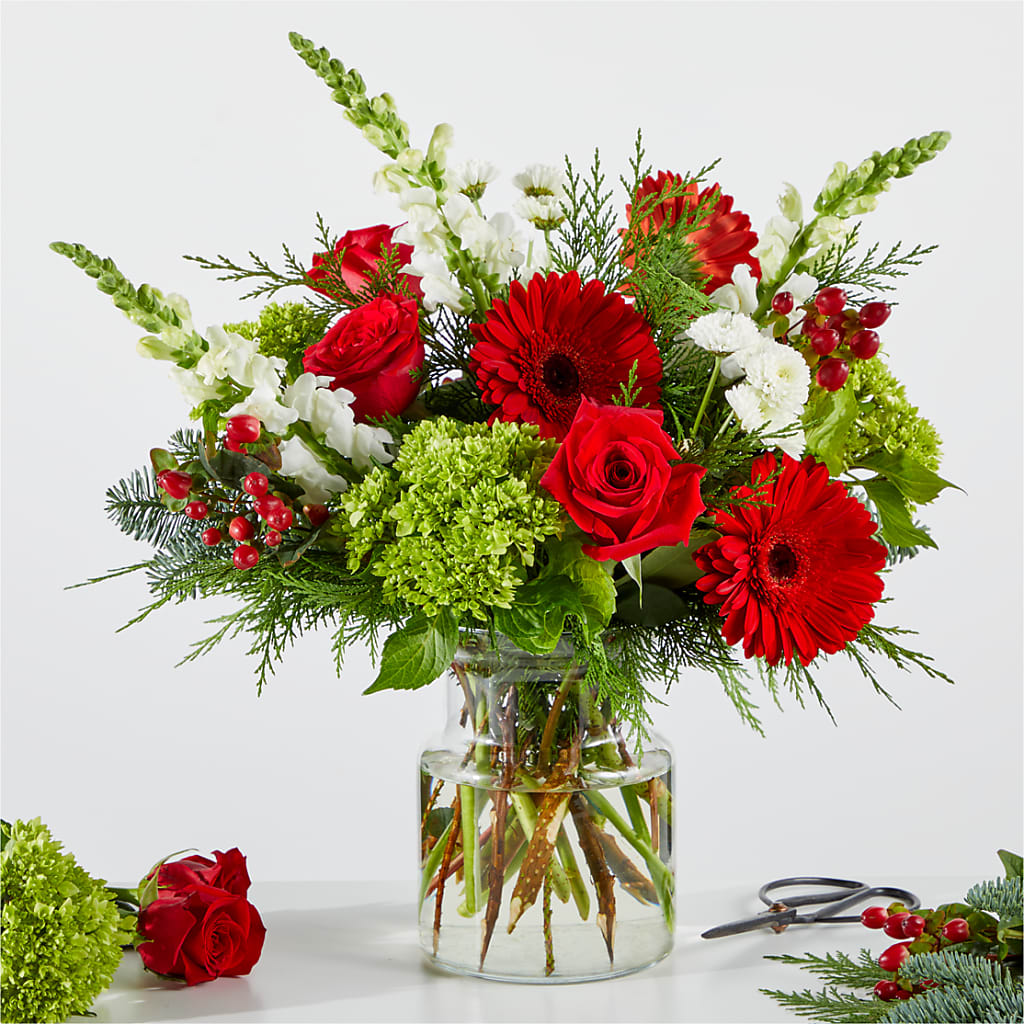 Merry Moment Bouquet – A Florist Original – MOLLY'S FLORIST, Mullins SC
