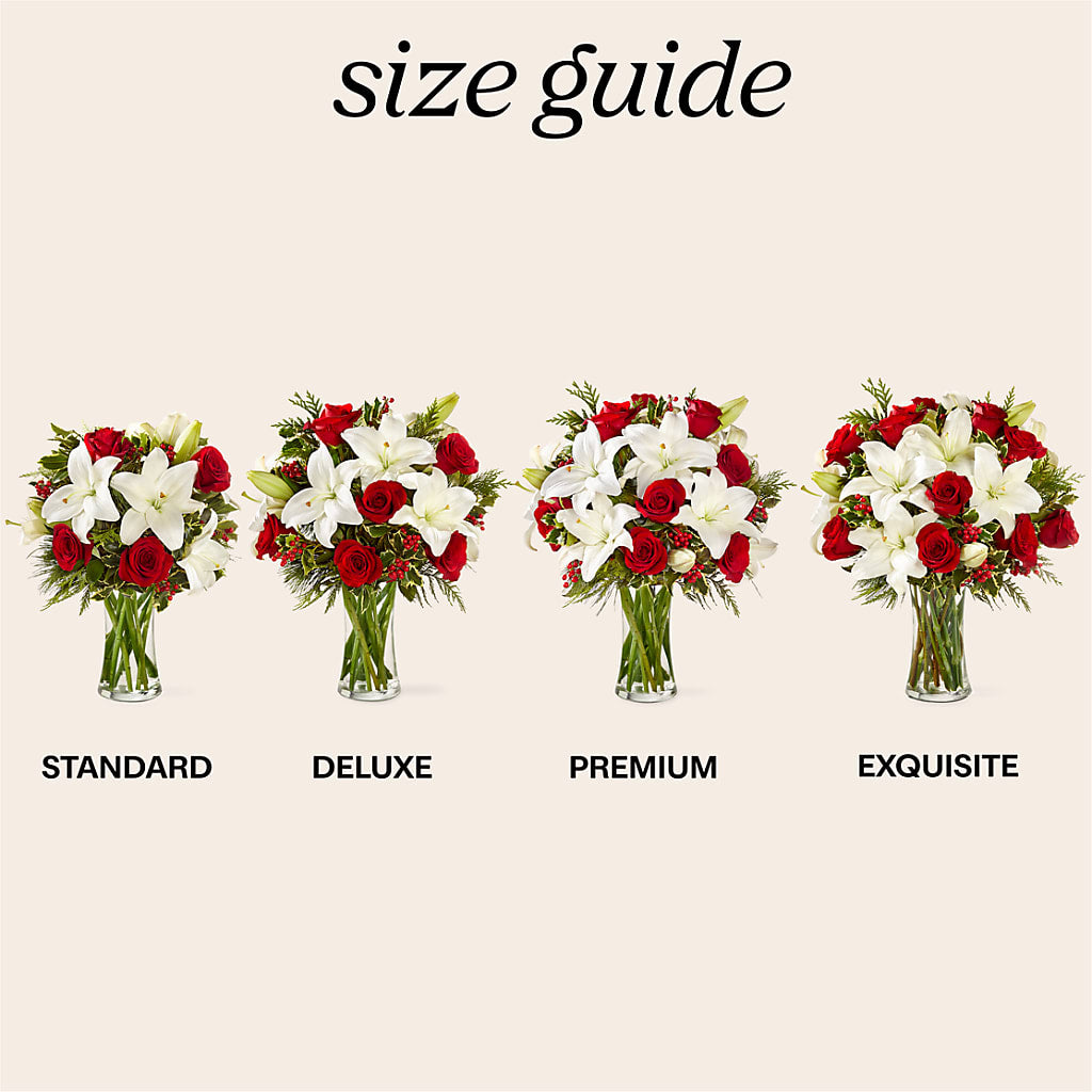 Sparkling Snowflakes Bouquet – MOLLY'S FLORIST, Mullins SC