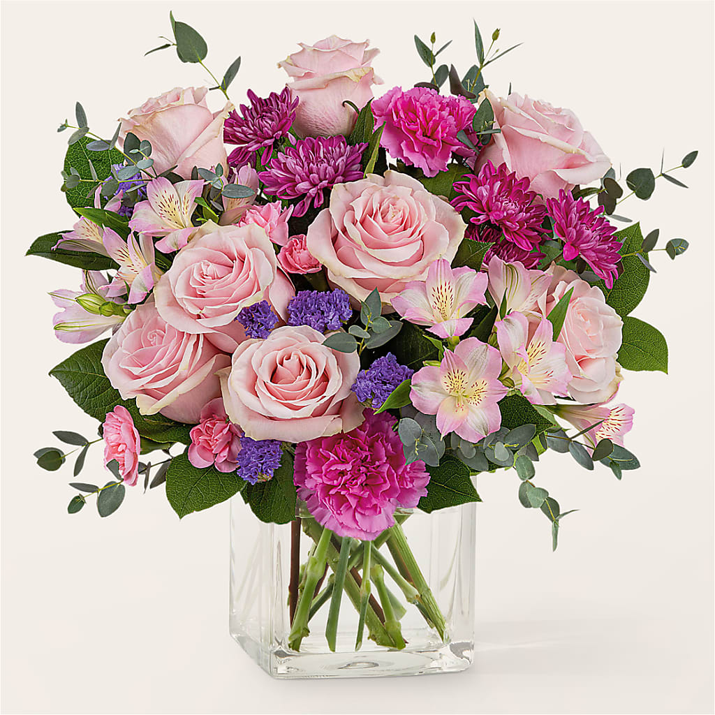 Rosy Radiance Bouquet – MOLLY'S FLORIST, Mullins SC