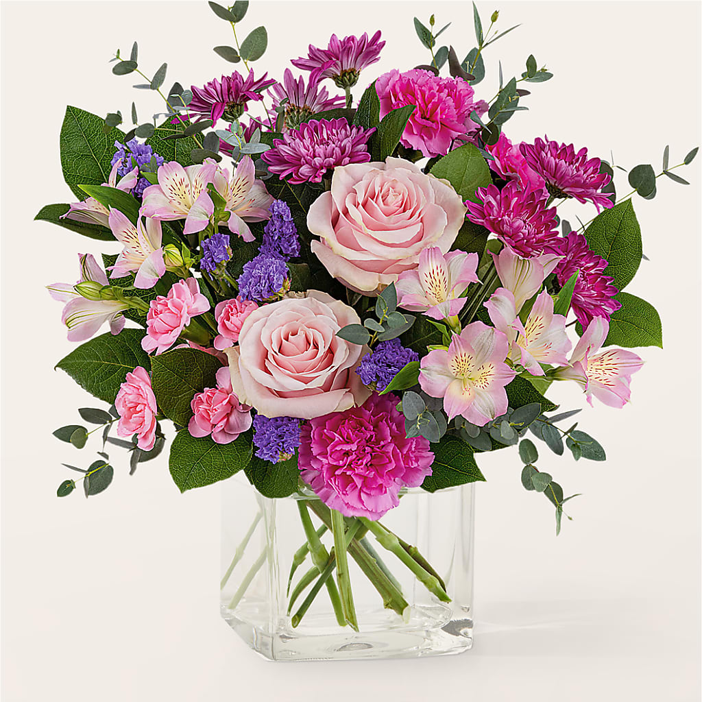 Rosy Radiance Bouquet – MOLLY'S FLORIST, Mullins SC