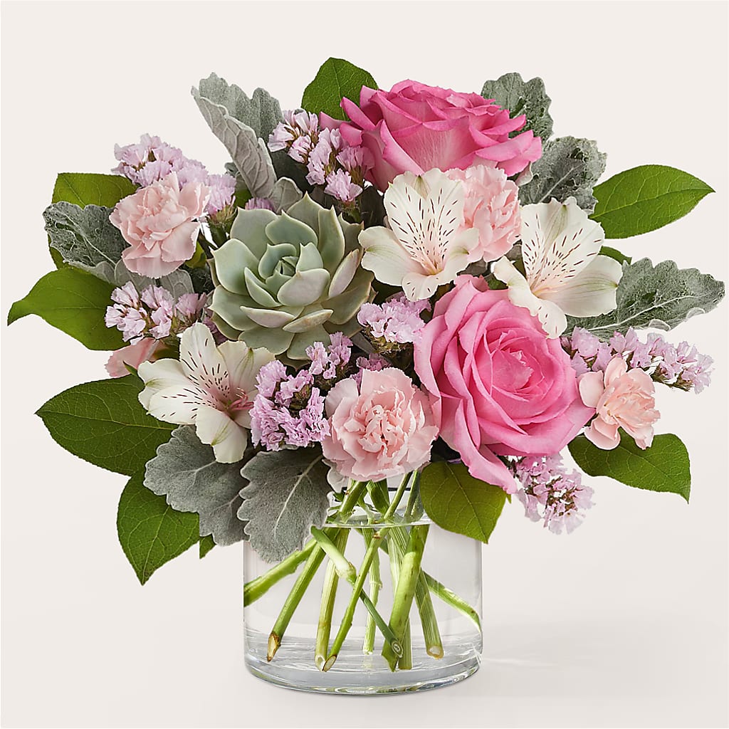 Dusty Rose Bouquet – MOLLY'S FLORIST, Mullins SC