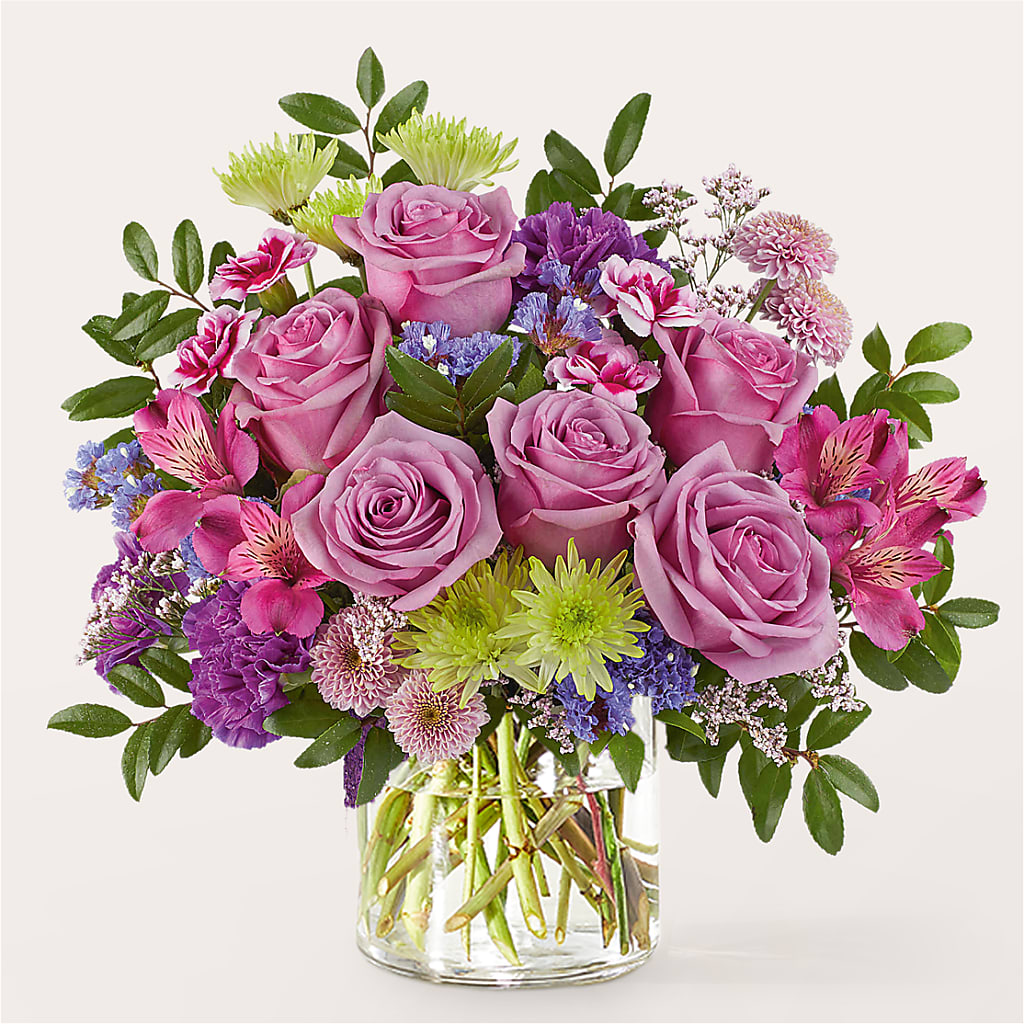 Glass Half Full Bouquet – MOLLY'S FLORIST, Mullins SC