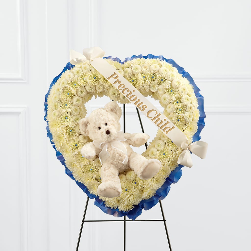 Precious Child Standing Heart – MOLLY'S FLORIST, Mullins SC