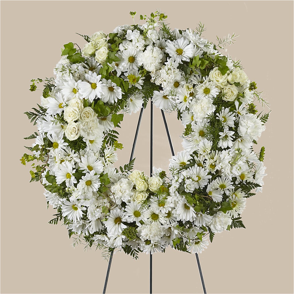 Faithful Wishes Wreath – MOLLY'S FLORIST, Mullins SC