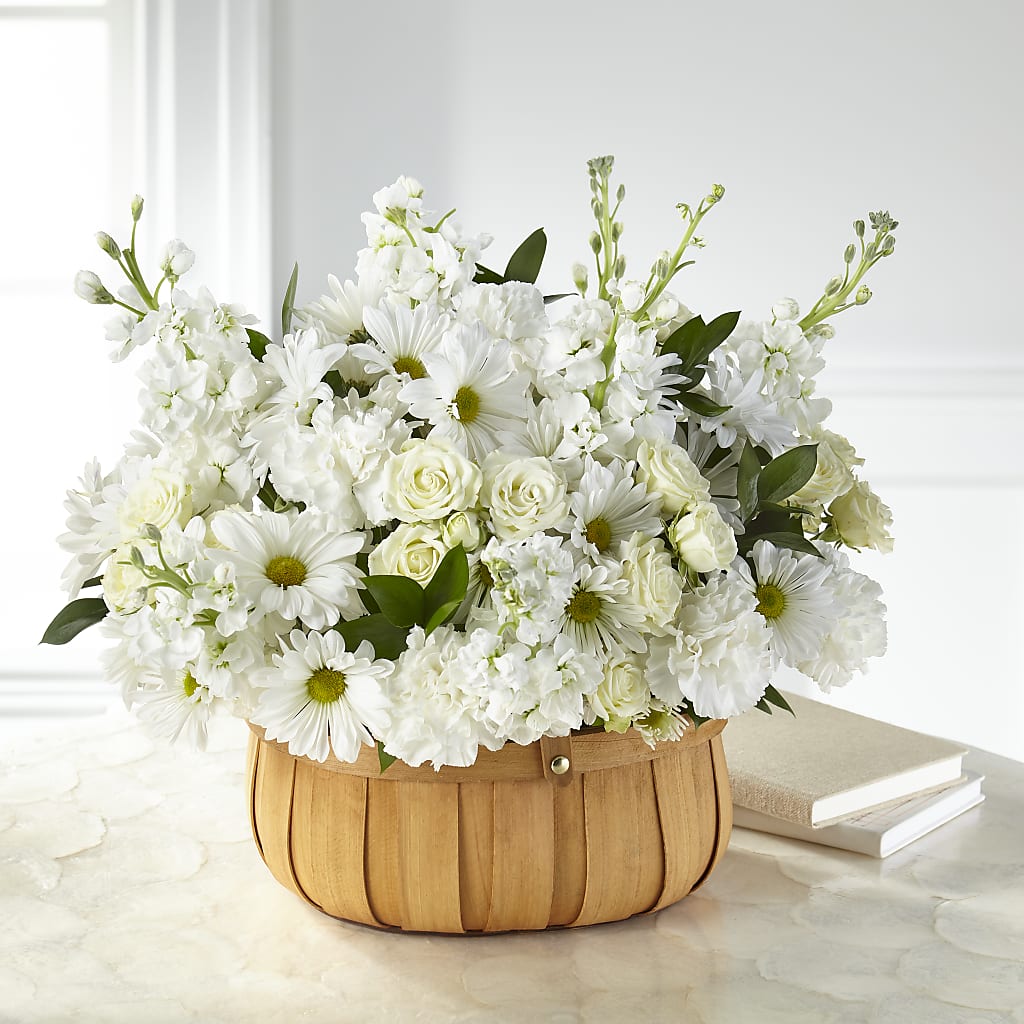 Graceful Garden Basket – MOLLY'S FLORIST, Mullins SC