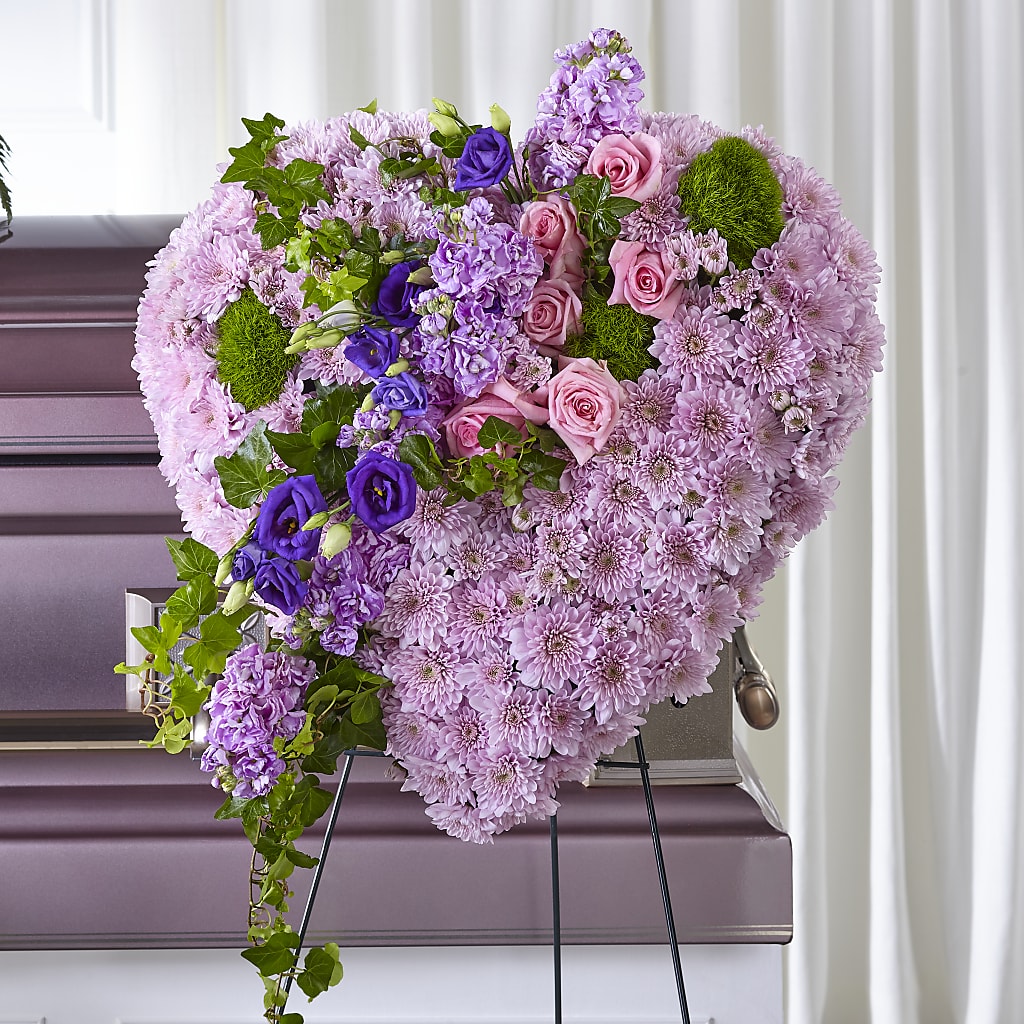 Treasured Love Standing Heart – MOLLY'S FLORIST, Mullins SC