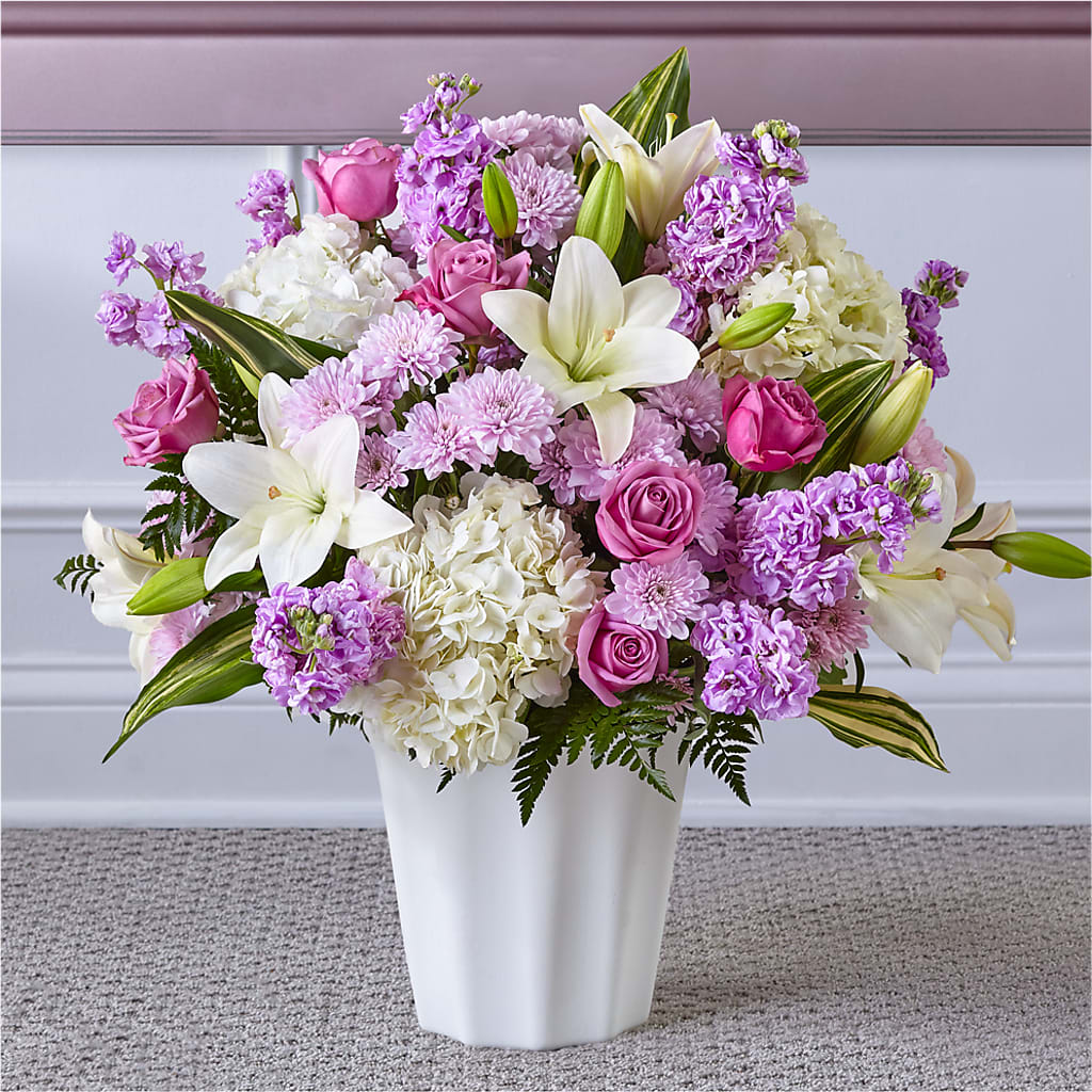Heaven Sent Floor Basket – MOLLY'S FLORIST, Mullins SC