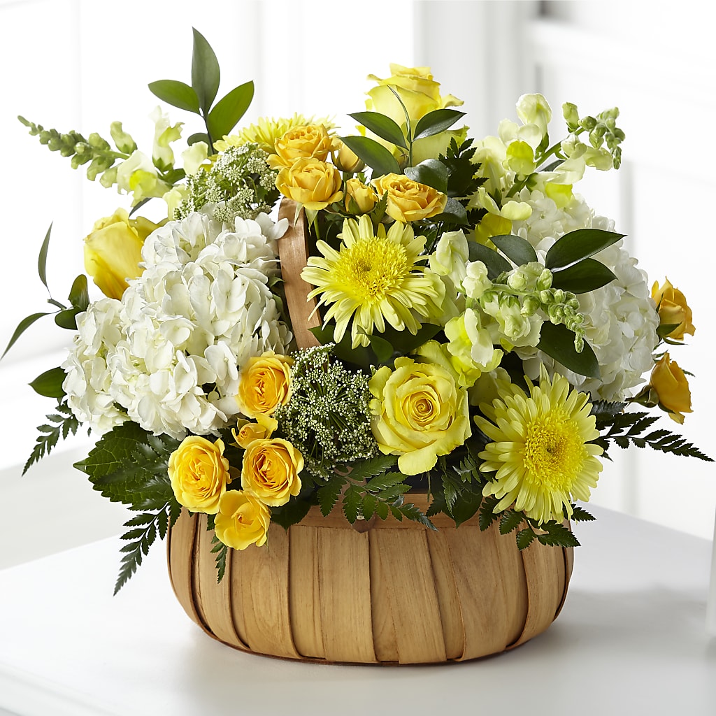 Rustic Remembrance Basket – MOLLY'S FLORIST, Mullins SC