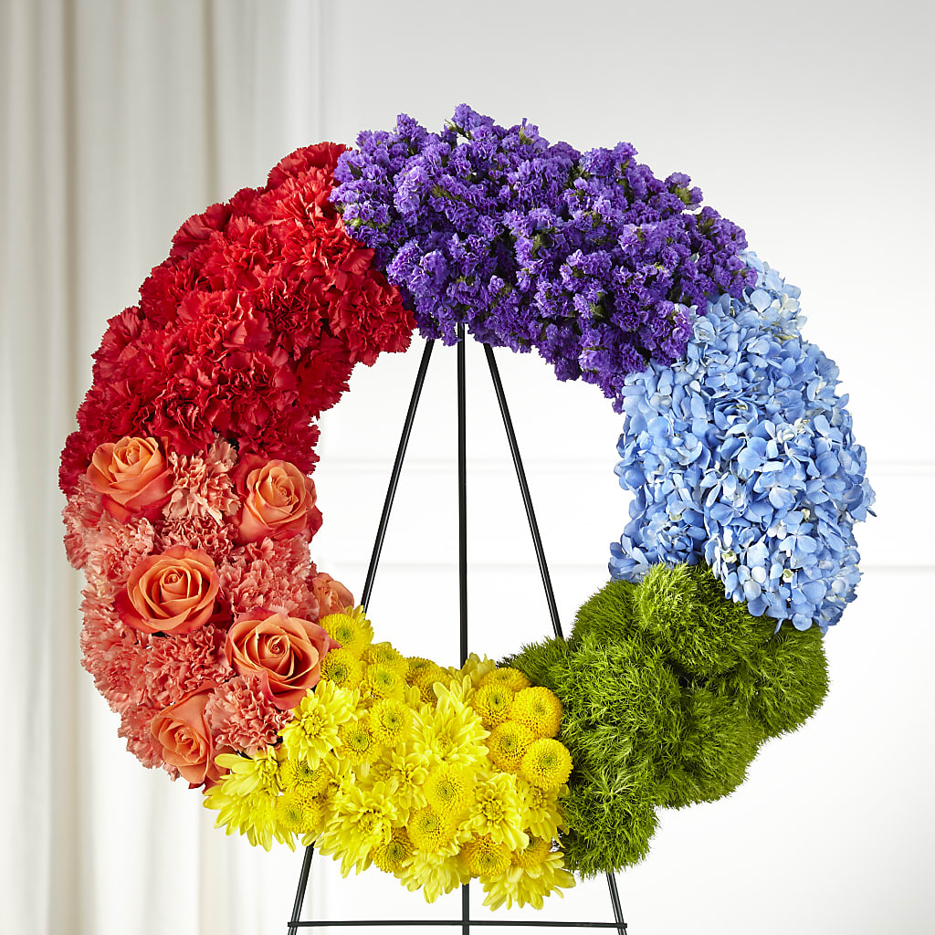 Circle of Love Wreath – MOLLY'S FLORIST, Mullins SC