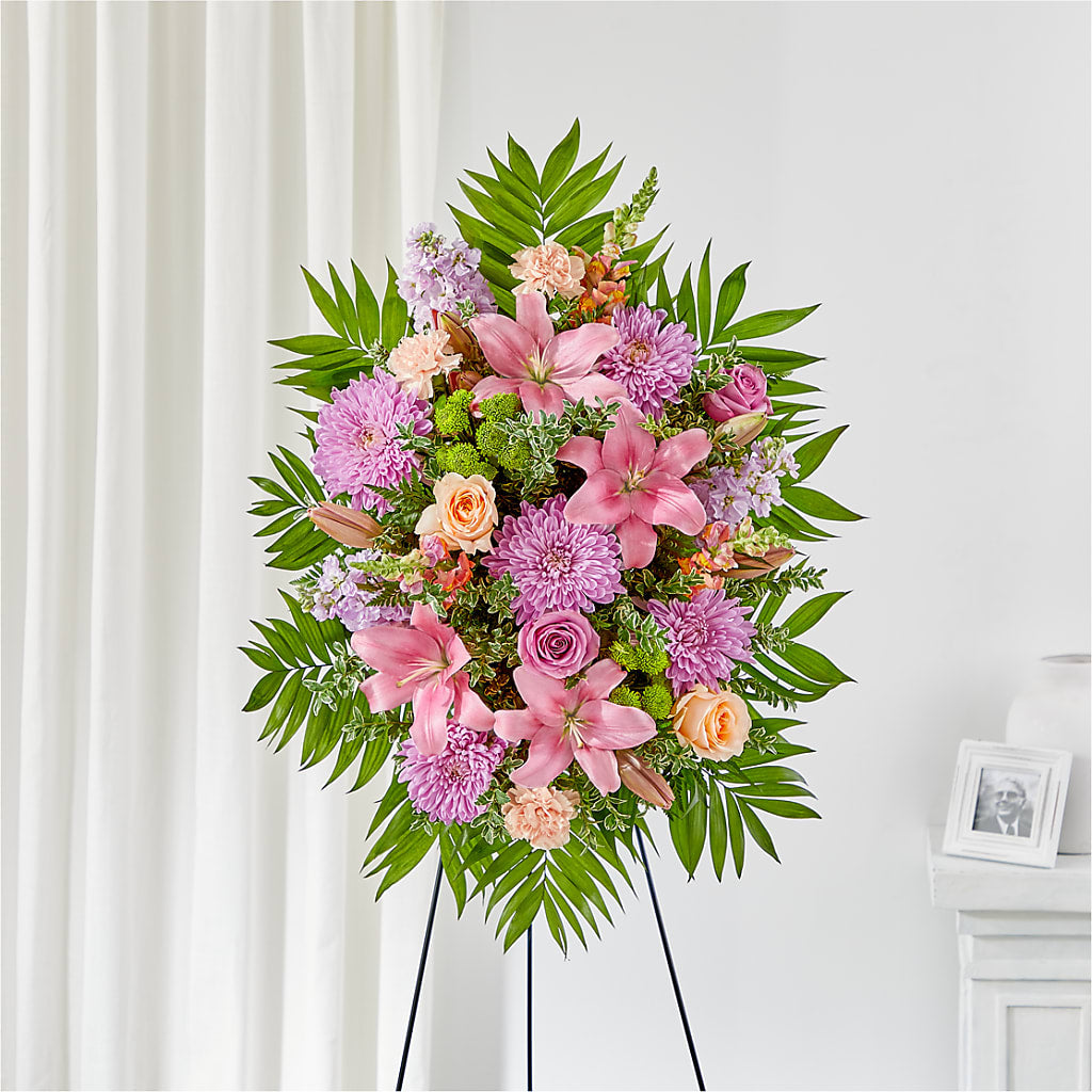 Love & Light Standing Spray – MOLLY'S FLORIST, Mullins SC