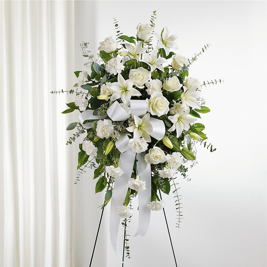 With Care Standing Spray – MOLLY'S FLORIST, Mullins SC
