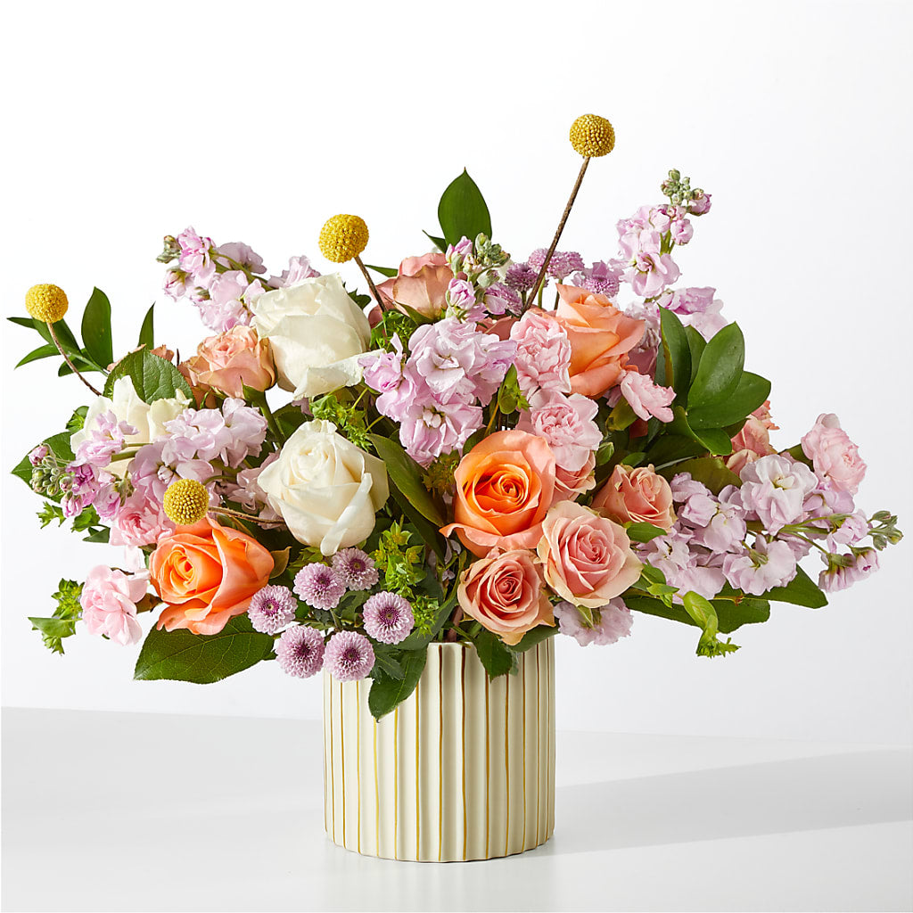 French Market Bouquet with Ivory Vase – MOLLY'S FLORIST, Mullins SC