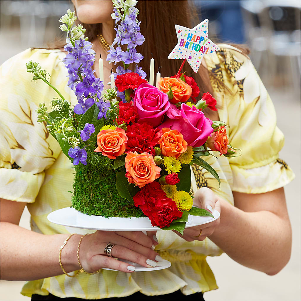 Best Year Yet Floral Cake – MOLLY'S FLORIST, Mullins SC