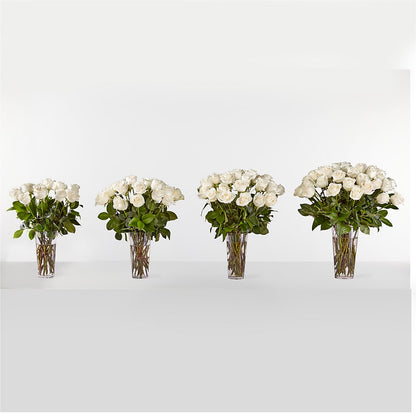 Long Stem White Rose Bouquet – MOLLY'S FLORIST, Mullins SC