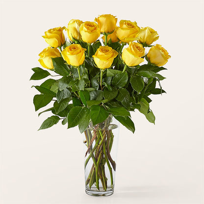 Long Stem Yellow Rose Bouquet – MOLLY'S FLORIST, Mullins SC