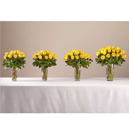 Long Stem Yellow Rose Bouquet – MOLLY'S FLORIST, Mullins SC