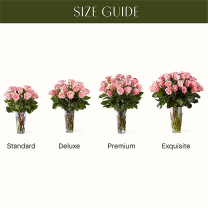 Long Stem Pink Rose Bouquet – MOLLY'S FLORIST, Mullins SC