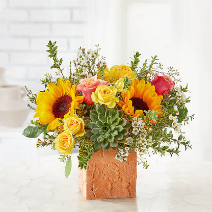 Sunflower Season Bouquet – MOLLY'S FLORIST, Mullins SC