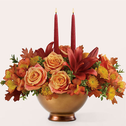 Harvest Table Centerpiece – MOLLY'S FLORIST, Mullins SC