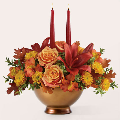 Harvest Table Centerpiece – MOLLY'S FLORIST, Mullins SC