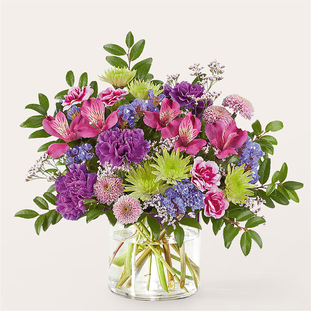 Glass Half Full Bouquet – MOLLY'S FLORIST, Mullins SC