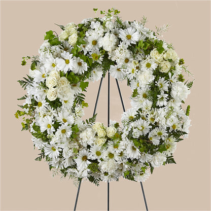 Faithful Wishes Wreath – MOLLY'S FLORIST, Mullins SC