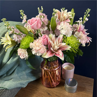 Pretty in Pink Bouquet – MOLLY'S FLORIST, Mullins SC