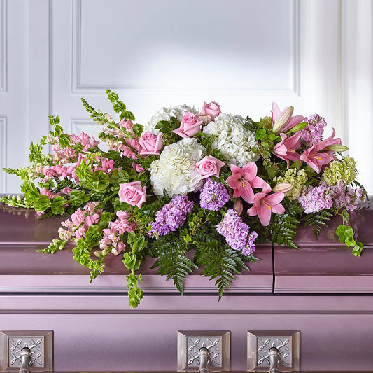 Life's Gratitude Casket Spray – MOLLY'S FLORIST, Mullins SC