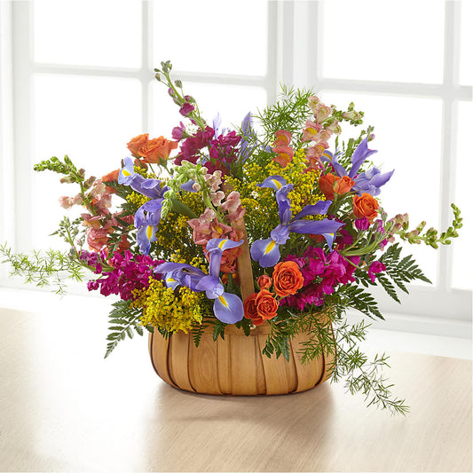Garden of Life Basket – MOLLY'S FLORIST, Mullins SC