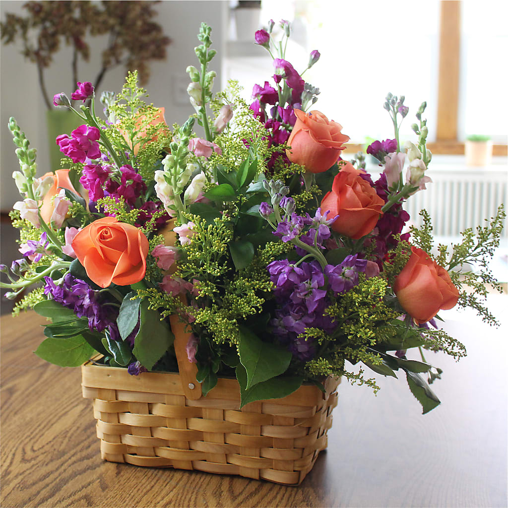 Garden of Life Basket – MOLLY'S FLORIST, Mullins SC