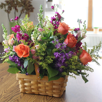Garden of Life Basket – MOLLY'S FLORIST, Mullins SC