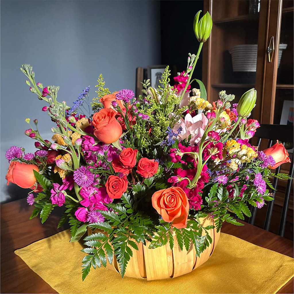 Garden of Life Basket – MOLLY'S FLORIST, Mullins SC