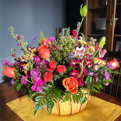 Garden of Life Basket – MOLLY'S FLORIST, Mullins SC
