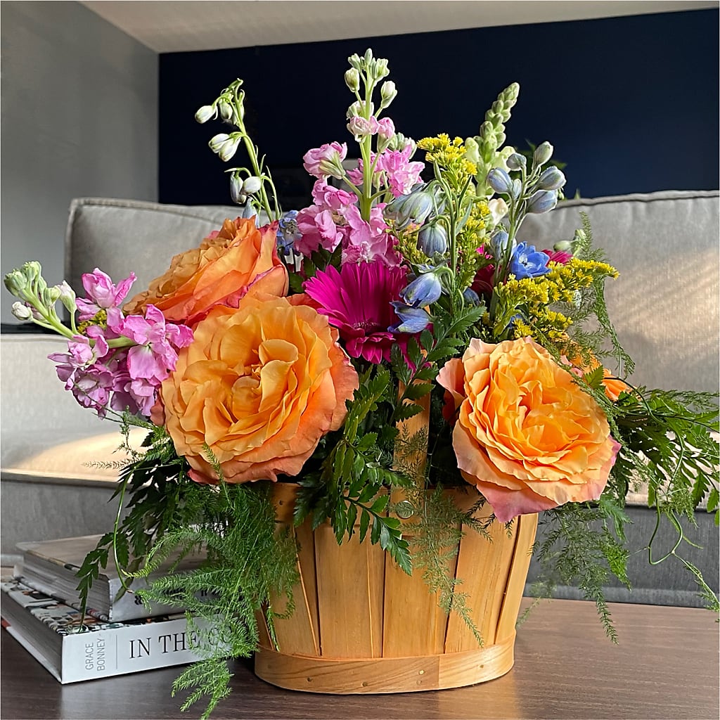 Garden of Life Basket – MOLLY'S FLORIST, Mullins SC