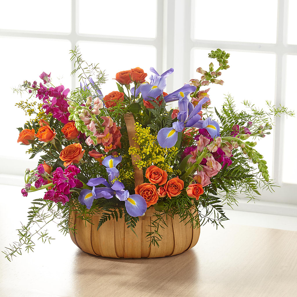 Garden of Life Basket – MOLLY'S FLORIST, Mullins SC