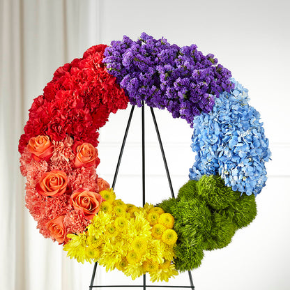 Circle of Love Wreath – MOLLY'S FLORIST, Mullins SC