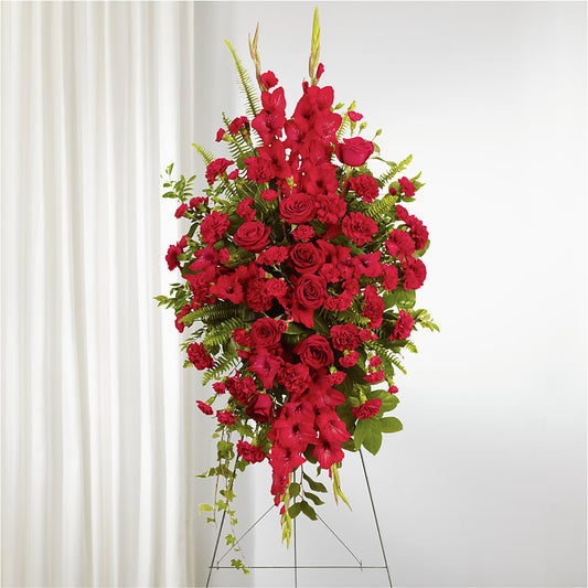 From the Heart Standing Spray – MOLLY'S FLORIST, Mullins SC