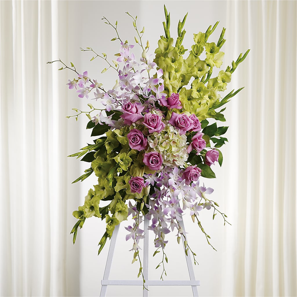Lasting Legacy Standing Spray – MOLLY'S FLORIST, Mullins SC