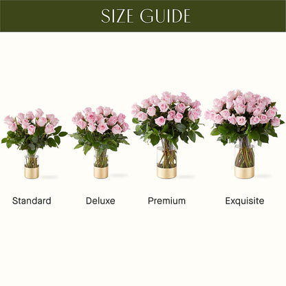 Picture Perfect Pink Rose Bouquet – MOLLY'S FLORIST, Mullins SC