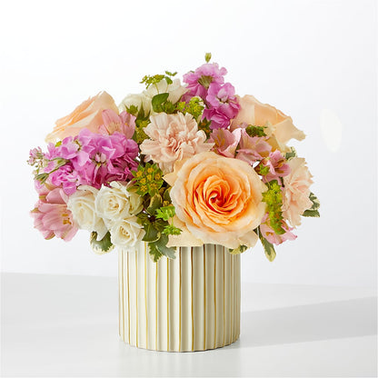 Paradise Bouquet with Ivory Vase – MOLLY'S FLORIST, Mullins SC