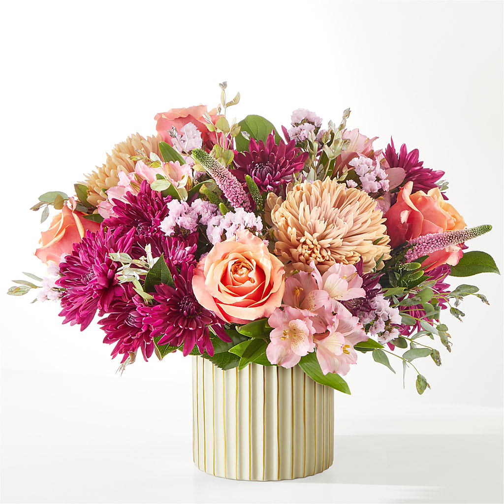 Berry Cobbler Bouquet with Ivory Vase – MOLLY'S FLORIST, Mullins SC