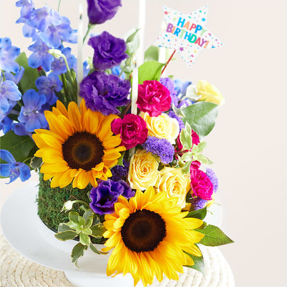 Star of the Day Floral Cake – MOLLY'S FLORIST, Mullins SC