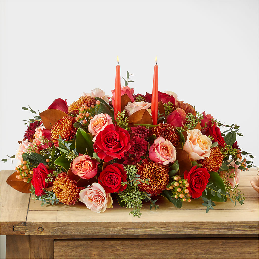 Gather Near Centerpiece – MOLLY'S FLORIST, Mullins SC