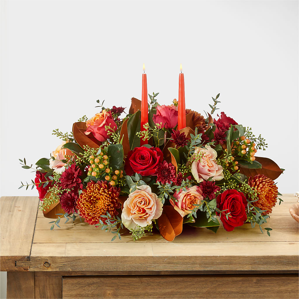 Gather Near Centerpiece – MOLLY'S FLORIST, Mullins SC
