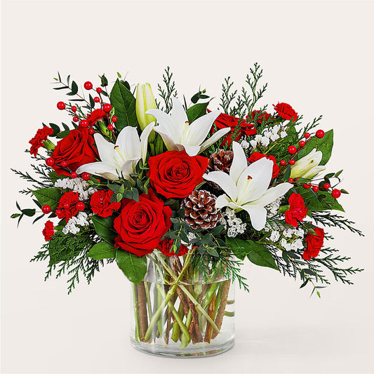 Best in Snow Bouquet – MOLLY'S FLORIST, Mullins SC